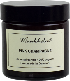 Soy Wax Lys - Pink Champagne 60ml.
