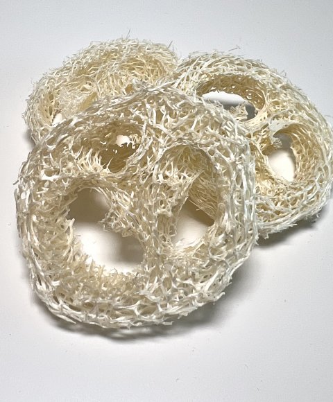 Loofah skive (sbeunderlag)